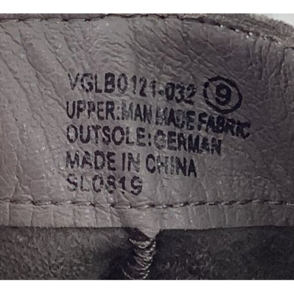 Very G Leopard Print Wedge Ankle Boots Womens 8.5 Suede & Faux Leather - Picture 7 of 8